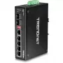 Trendnet TI-G62 neuzraudzīts industriālais slēdzis 5 porti + SFP