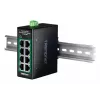 Nepārvaldāms Fast Ethernet PoE slēdzis TRENDnet TI-PELC80 — 8x 10/100 Mbps RJ-45, IEEE 802.3af/at, 48–56V DC, sienas montāža