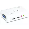 KVM slēdzis Trendnet TK-209K 2 portu USB audio