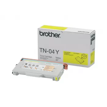 Brother TN-04Y oriģinālā dzeltenā tonera kasetne