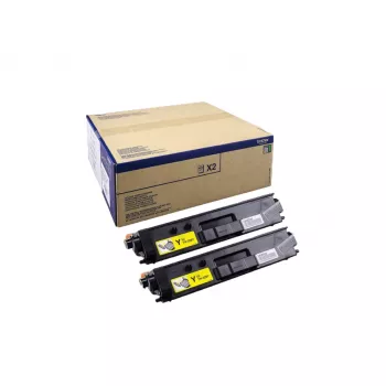 Toner kasetne Brother TN-329YTWIN, Original Yellow, lāzer, 2 gab., ražība 12000 lpp.