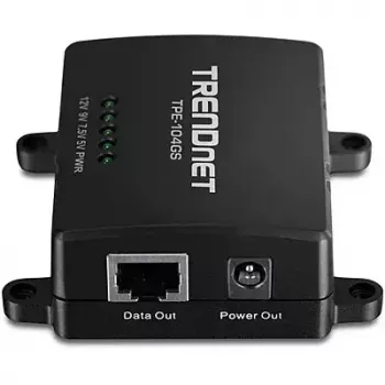 Trendnet TPE-104GS Gigabitu PoE Sadalītājs Melns