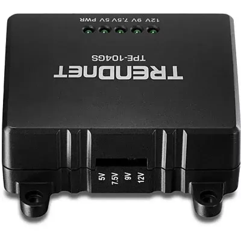 Trendnet TPE-104GS Gigabitu PoE Sadalītājs Melns