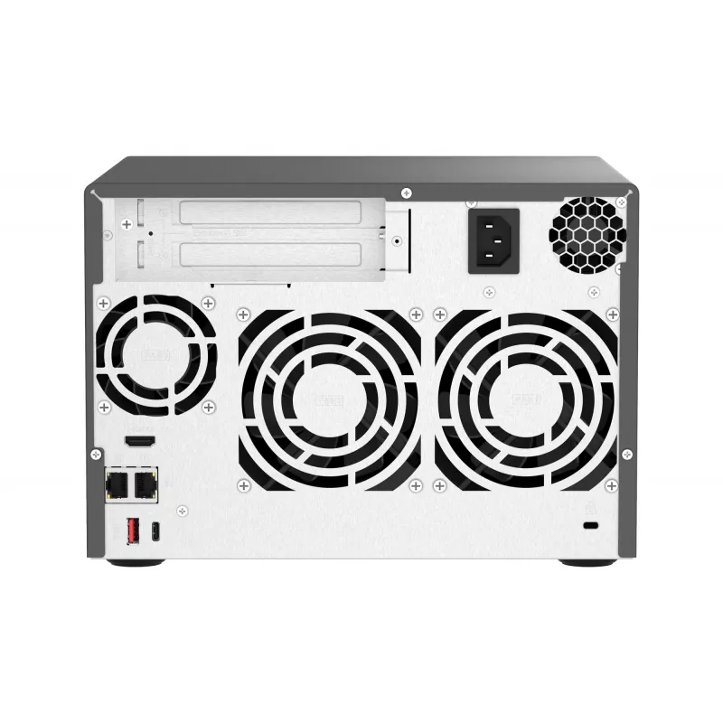 QNAP TVS-h674 NAS Tornis Intel® Core™ i3-12100 16 GB DDR4 0 TB QuTS hero Melns