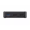 ATEN UH3233 USB-C Dual-HDMI minidoks, USB 3.2 Gen 1, melns