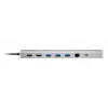 USB Centrmezgls ATEN UH3240 Type-C Sudraba 3.5mm HDMI RJ-45 USB 3.2