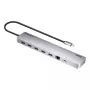 USB Centrmezgls ATEN UH3240 Type-C Sudraba 3.5mm HDMI RJ-45 USB 3.2