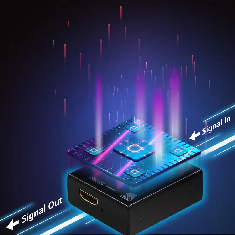 ATEN VB800 True 4K HDMI pastiprinātājs ar 4K2K @60Hz (4:4:4), līdz 40m (kaskāde)