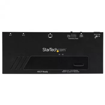 StarTech.com 2 portu HDMI slēdzis ar automātisku un prioritāru pārslēgšanu - 1080p