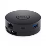 DELL DA300 USB-C 6-in-1 adapteris, melns