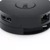 DELL DA300 USB-C 6-in-1 adapteris, melns