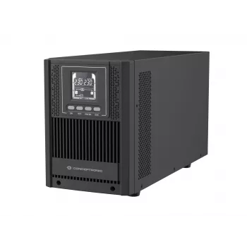 Conceptronic ZEUS52ES2K 2000VA 1800W Online Tower UPS, Schuko