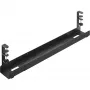 InLine Universāls kabeļu vads 3 līmeņi (80/100/120 cm) zem galda montāžai, melns