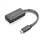 Lenovo GX90K37871 USB-C uz HDMI adapteris, melns