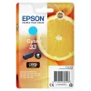 Epson Oranges Singlepack Cyan 33 Claria Premium Ink — ciāna tintes kasetne, 4.5 ml, 1 gab., 300 lpp.