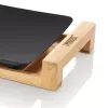 Princess 103026 Table Chef Pure Black galda plīts, alumīnijs, bambuss, melna, 220 W