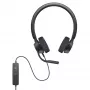DELL Pro Stereo Headset WH3022, vadu, birojam/zvanu centram, 96 g, melns
