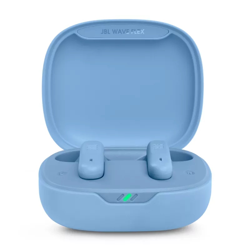 JBL Wave Flex TWS austiņas, zilas