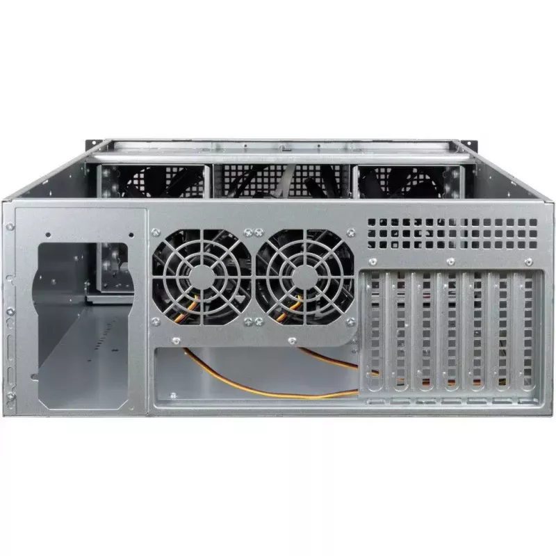 Servera korpuss Inter-Tech 4U 40255 Rack Melns, Pelēks