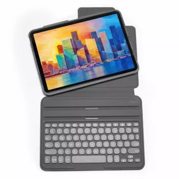 ZAGG Pro Keys bezvadu tastatūra Universāla Bluetooth QWERTY Pelēka