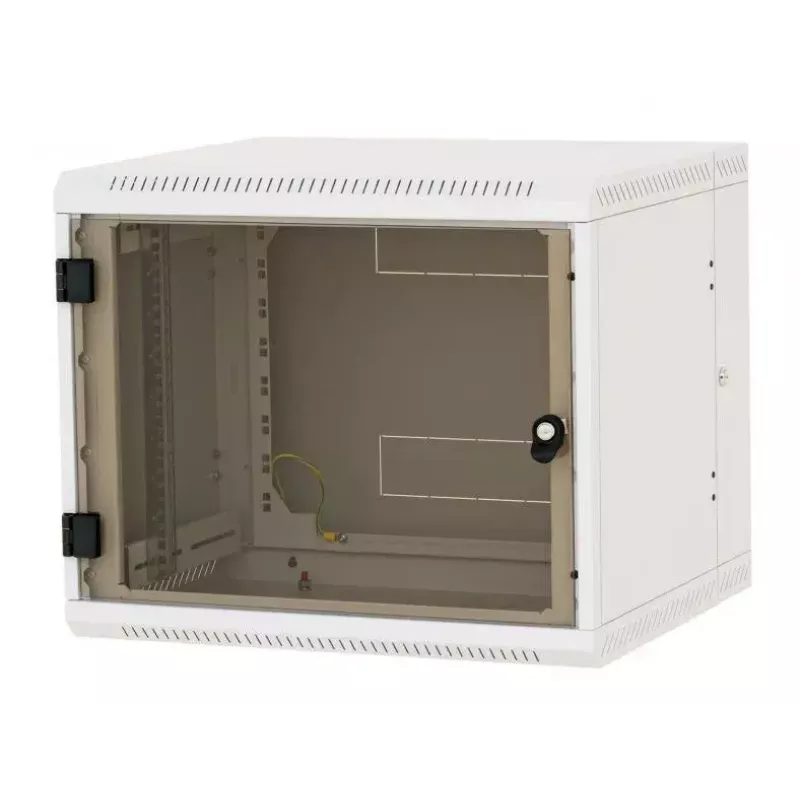 Sienas stiprinājuma skapis Triton RBA-09-AD6-CAX-A1 9U Balts