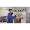 Barikāžu lente TESA 58133 melna/dzeltena 66m