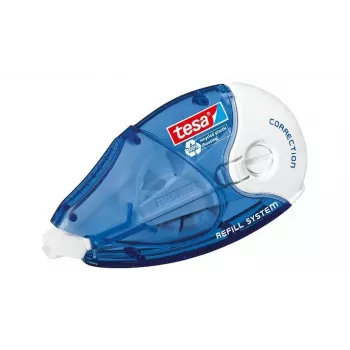 Korekcijas lente TESA Roller 14 m zili balta
