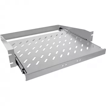 Pielāgojams plaukts InLine 19114J, tērauds pelēks, 350 mm dziļums
