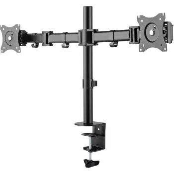 InLine Desktop statīvs 2 monitoriem, līdz 68 cm (27 collas), 2x8 kg