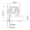 Pasīvais turētājs InLine 23152B multivides straumēšanas kastītei 26-39 mm