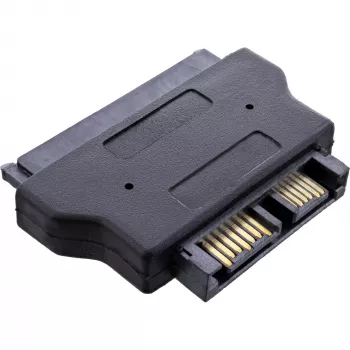 InLine SATA adapteris 22 kontaktu vads uz Slimline SATA 13 kontaktu PCB