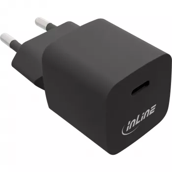 InLine USB lādētājs Single USB-C, Power Delivery, PPS, 33W, melns