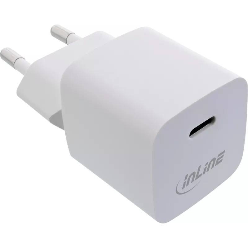 InLine 31501C USB-C lādētājs 33W Power Delivery PPS balts