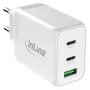 InLine 31506E iekštelpu lādētājs — universāls ātrlādētājs, 100–240V, līdz 20V/5A, 1x USB-A, 2x USB-C, balts