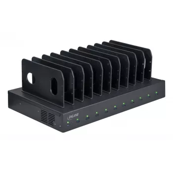 InLine 31516B 10 portu USB-C lādētājs 1000 W melns