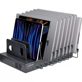 InLine 31516B 10 portu USB-C lādētājs 1000 W melns