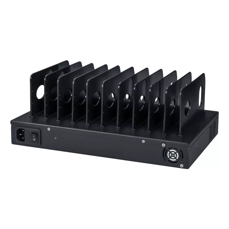 InLine 31516B 10 portu USB-C lādētājs 1000 W melns