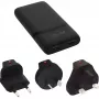 USB barošanas avots lādētājs InLine 31519B Divu USB-C 65W tīkla adapteris ar diviem USB-C portiem