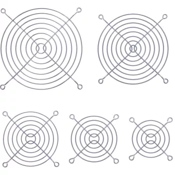 InLine Ventilatora aizsargrežģis metāls hromēts, 120x120 mm