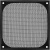 InLine alumīnija ventilācijas režģa filtrs, melns, 120x120 mm