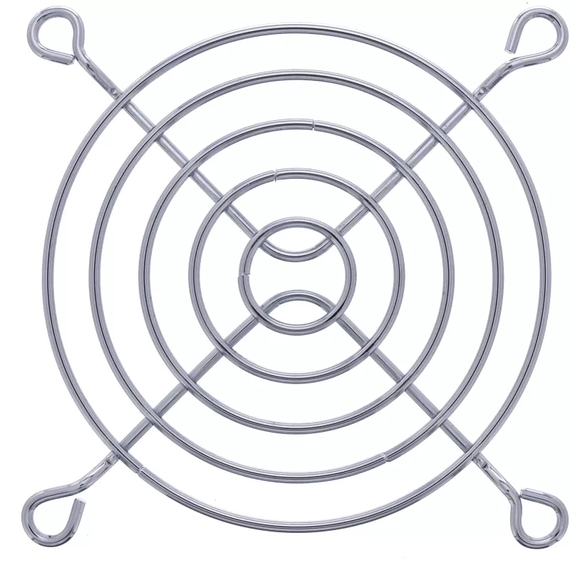 InLine Ventilatoru aizsargrežģis metāls hromēts, 80x80 mm