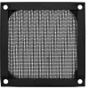 InLine Ventilatora režģis ar alumīnija filtru, melns, 80x80mm