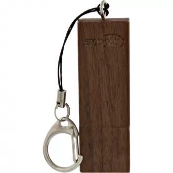 InLine USB 3.0 zibatmiņa, valriekstu koks, ar atslēgu piekariņu, 128GB