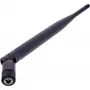 InLine gumijas antena WiFi AP un maršrutētājiem R-SMA 5 dBi