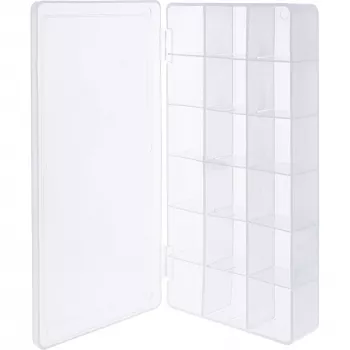 Mazu detaļu kārba InLine 43009E 18 nodalījumi 213x114x35mm
