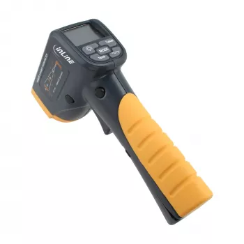 Infrarkanās temperatūras termometrs InLine 43119 ar LCD displeju, izmēri 45×120×180 mm