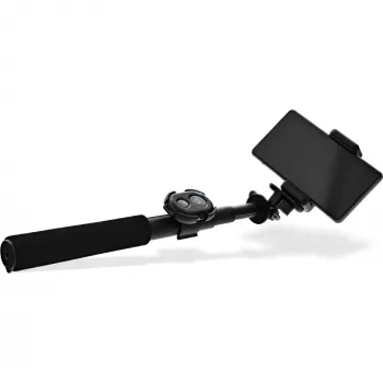 InLine Selfie Stick 4 kājas ar Mini Statīvu alumīnija melns max. 0.75m