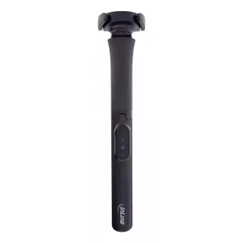 Selfie stick statīvs InLine 48091 ar Bluetooth tālvadības pulti — izvelkams viedtālruņa turētājs