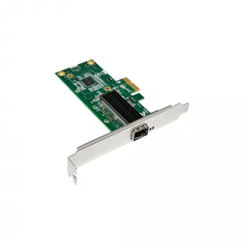 InLine Gigabit tīkla karte, 1x SFP, PCIe x1, ar zema profila slotu kronšteinu