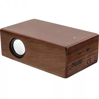 InLine woodbrick indukcijas skaļrunis koka korpusā
